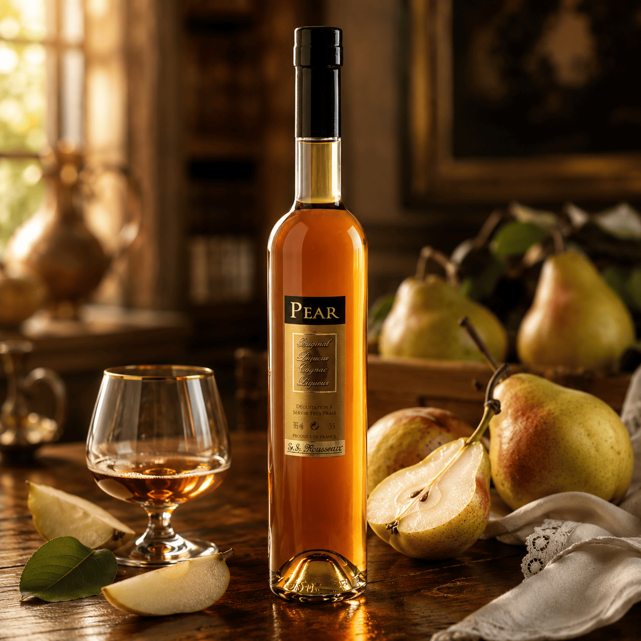Massenez PEAR - Hruškový likér s koňakem 38 %